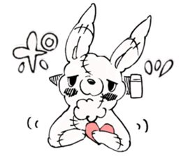 Kawaii MOFUMOFU Sticker 5 by ARINKO sticker #13645342
