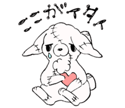 Kawaii MOFUMOFU Sticker 5 by ARINKO sticker #13645343