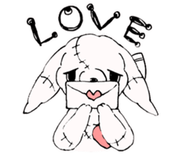 Kawaii MOFUMOFU Sticker 5 by ARINKO sticker #13645344