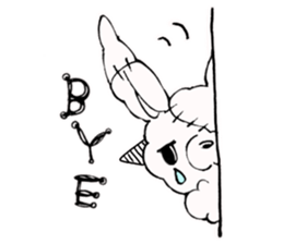 Kawaii MOFUMOFU Sticker 5 by ARINKO sticker #13645347