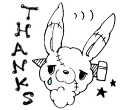 Kawaii MOFUMOFU Sticker 5 by ARINKO sticker #13645348