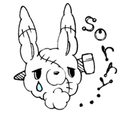 Kawaii MOFUMOFU Sticker 5 by ARINKO sticker #13645349