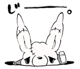 Kawaii MOFUMOFU Sticker 5 by ARINKO sticker #13645355