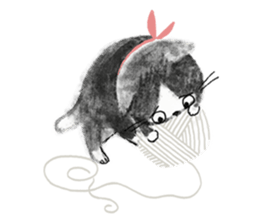 MUZU from Chaton Chaton sticker #13645475