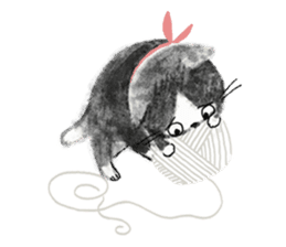 MUZU from Chaton Chaton sticker #13645475