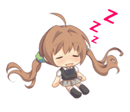 Anime Alarm Kanons Sticker sticker #13645663