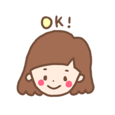 good girl sticker sticker #13645686