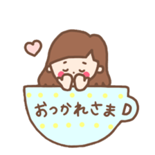 good girl sticker sticker #13645689