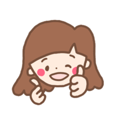 good girl sticker sticker #13645690