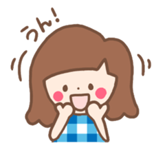 good girl sticker sticker #13645692