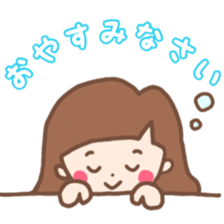 good girl sticker sticker #13645695