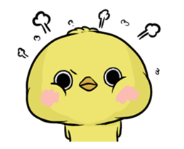 very Cute chick sticker #13645859