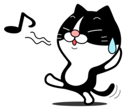 The hachiware cat sticker #13646389