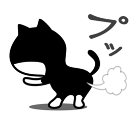 The hachiware cat sticker #13646416