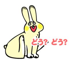 Koto-chan usagi Sticker sticker #13646630