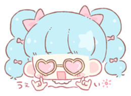 sette girls sticker sticker #13646650
