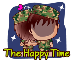 Grace The Cute Soldier sticker #13646711