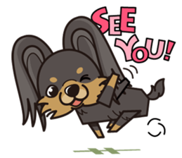 iinu - Russian Toy Terrier sticker #13647391