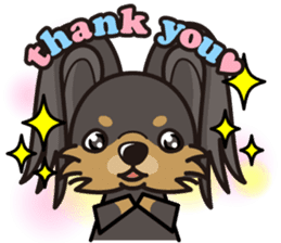 iinu - Russian Toy Terrier sticker #13647392