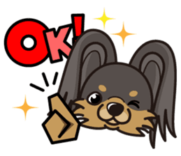 iinu - Russian Toy Terrier sticker #13647394