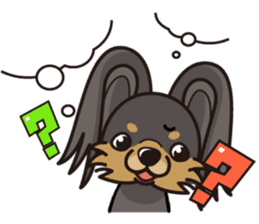 iinu - Russian Toy Terrier sticker #13647398