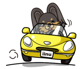 iinu - Russian Toy Terrier sticker #13647400