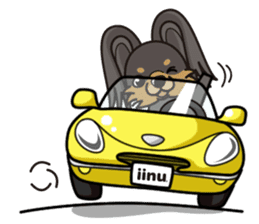 iinu - Russian Toy Terrier sticker #13647400