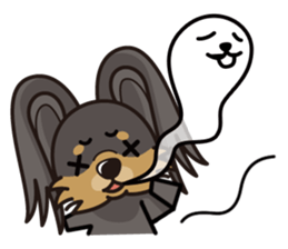 iinu - Russian Toy Terrier sticker #13647416