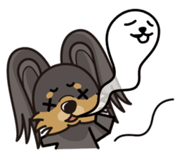 iinu - Russian Toy Terrier sticker #13647416