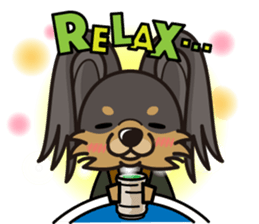 iinu - Russian Toy Terrier sticker #13647417