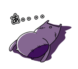 Zombie bear sticker sticker #13647545