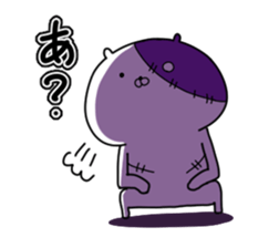 Zombie bear sticker sticker #13647546