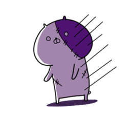 Zombie bear sticker sticker #13647554