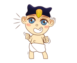 Baby human sticker #13647750