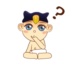 Baby human sticker #13647752