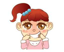 Baby human sticker #13647754