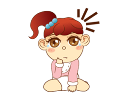 Baby human sticker #13647759