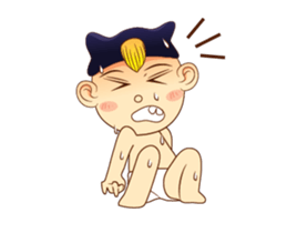 Baby human sticker #13647763