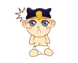 Baby human sticker #13647767