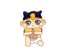 Baby human sticker #13647768