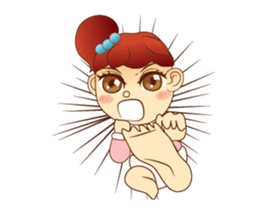 Baby human sticker #13647769