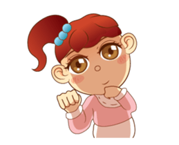 Baby human sticker #13647771