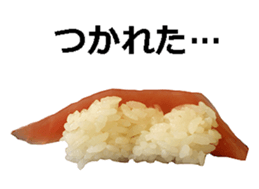 Real sushi. sticker #13647831