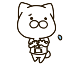 EGUCHI-cat sticker #13647912