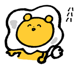Lion of breakfast sticker #13648059