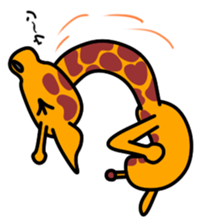 JIN-JIN Giraffe Life 4 sticker #13648130