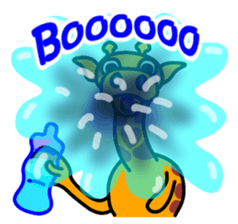 JIN-JIN Giraffe Life 4 sticker #13648135