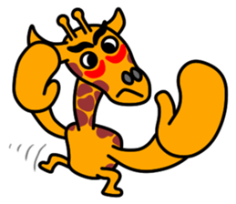 JIN-JIN Giraffe Life 4 sticker #13648137