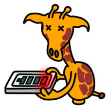 JIN-JIN Giraffe Life 4 sticker #13648147