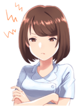 Nurse stickers 2 sticker #13648364